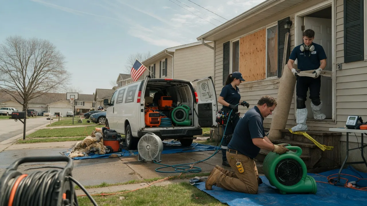 Water Damage Restoration in Philo, IL near me